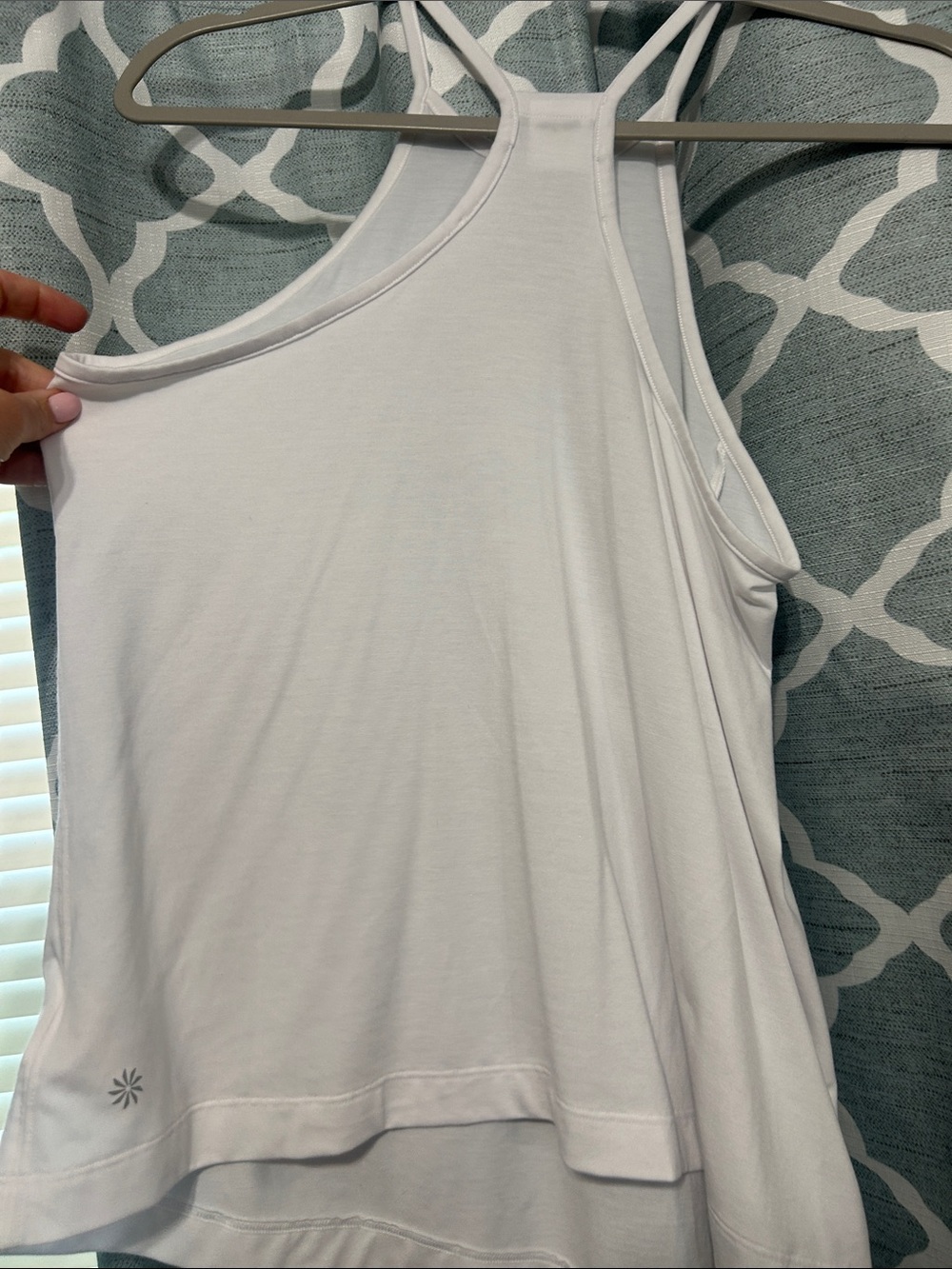 Athleta White High-Neck Halter Tank - Picture 4 of 4